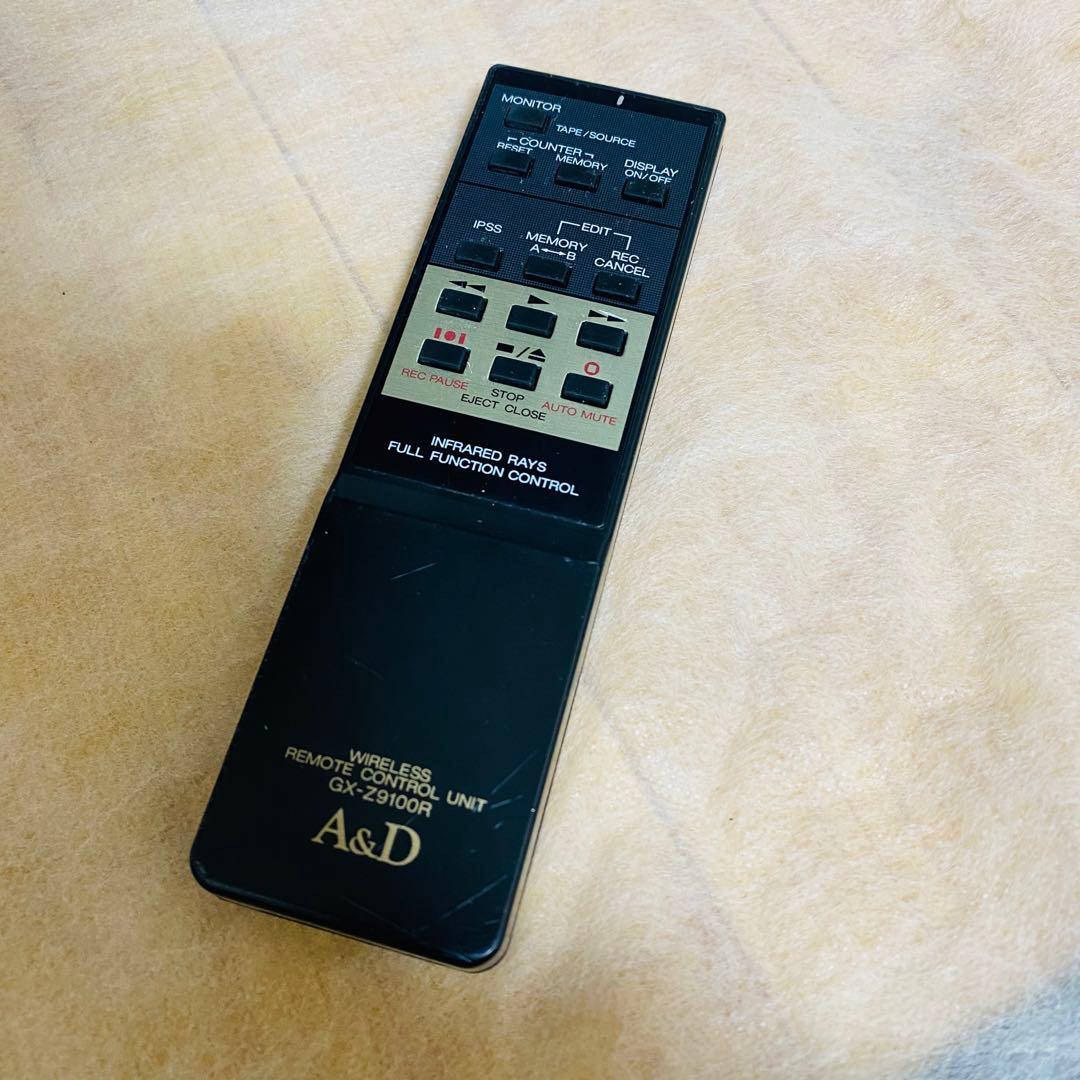 美品・希少品✨A&D ステレオカセットデッキ GX-Z7100EV 動作品