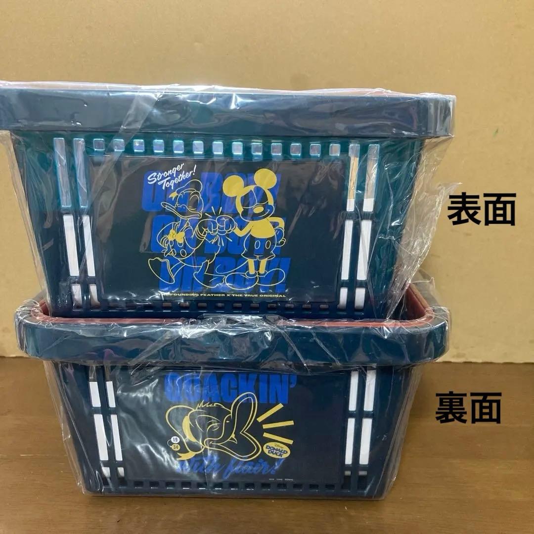 ドナルドダック ミニメッシュカゴ ／ ３種 × ２セット （合計 ６個）