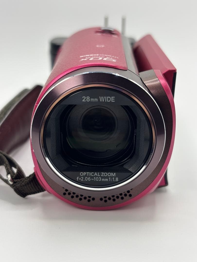 美品Panasonic パナソニック HDビデオカメラ HC-W570M ピンク
