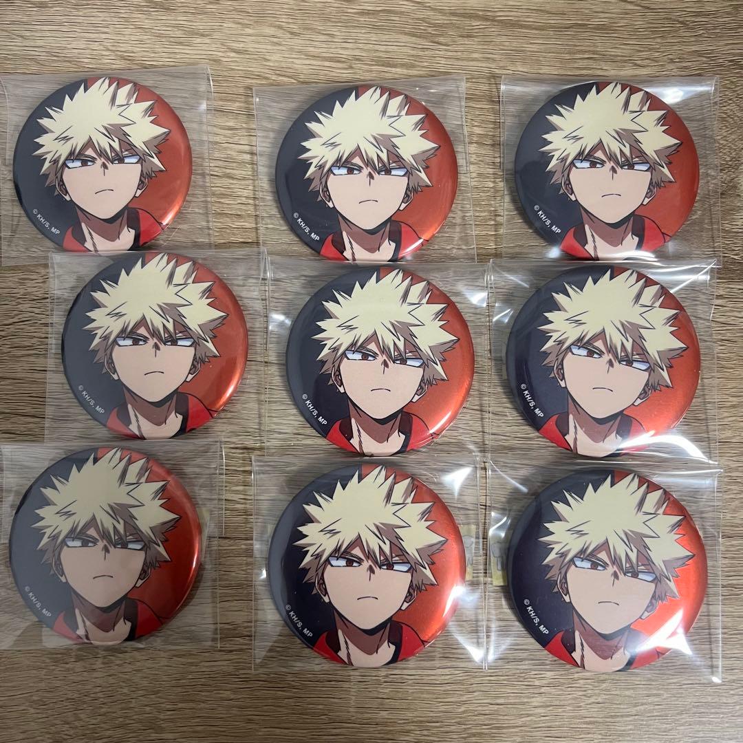 爆豪勝己　缶バッジ　ヒロアカ　東京タワー　red tokyo まとめ売り　コラボ