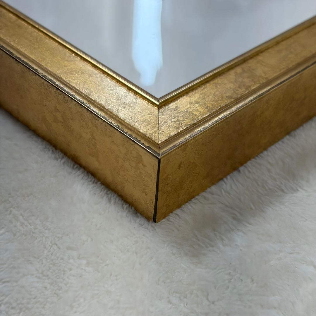 【希少】末弥純 落日 リトグラフ アート 額64cm 保証書付