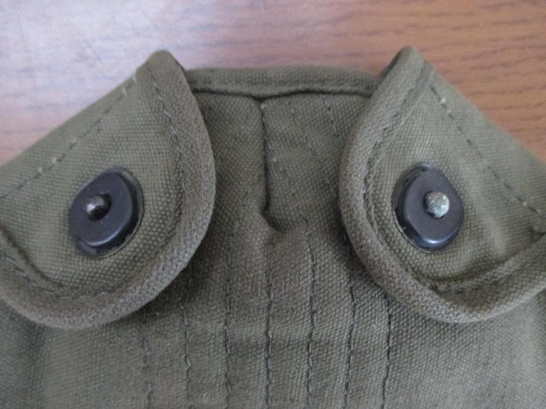 未使用　米軍実物　ベトナム戦争　ワイヤーフック　M56　キャンティーン　カバー