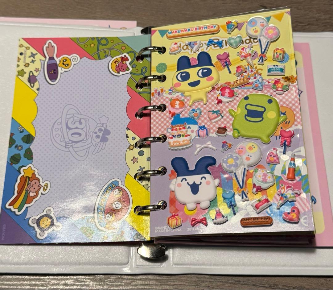 たまごっち　シールバインダー　たまもりしーる付き