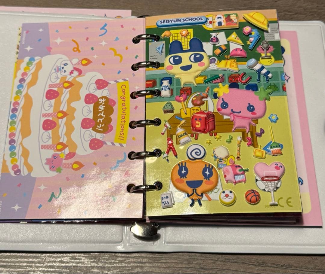 たまごっち　シールバインダー　たまもりしーる付き