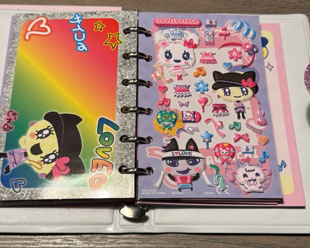 たまごっち　シールバインダー　たまもりしーる付き