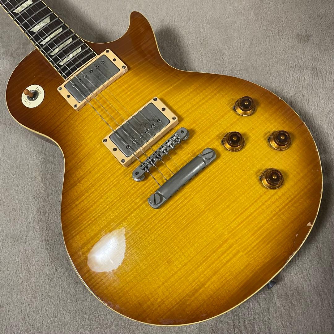 Burny レスポール トラ 日本製 シリアルなし バーニー フェルナンデス