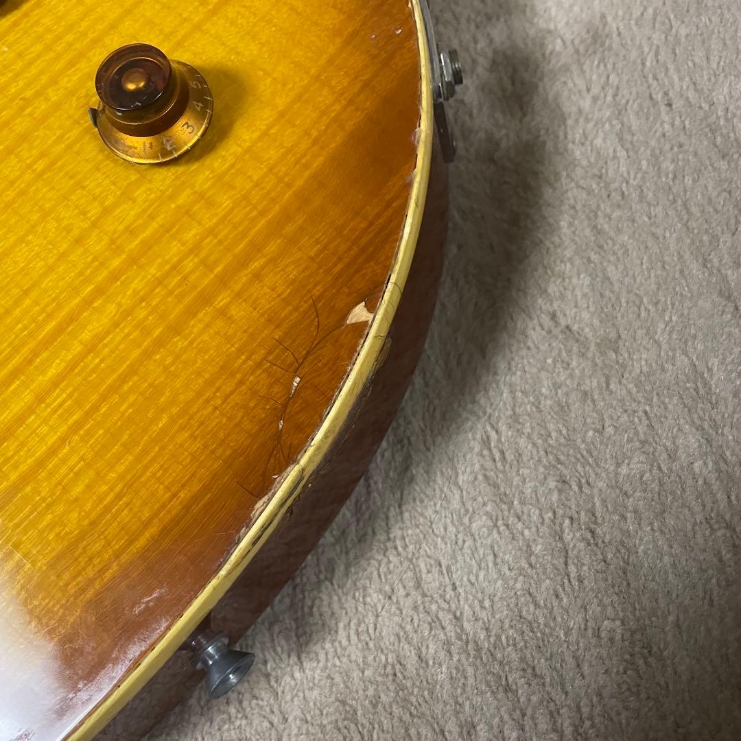 Burny レスポール トラ 日本製 シリアルなし バーニー フェルナンデス