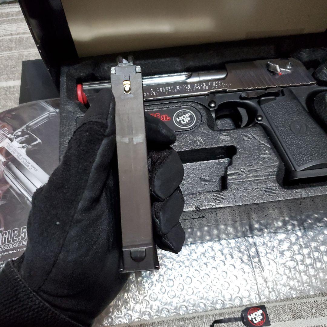 東京マルイ デザートイーグル .50AE ハードキック　クロームステンレス