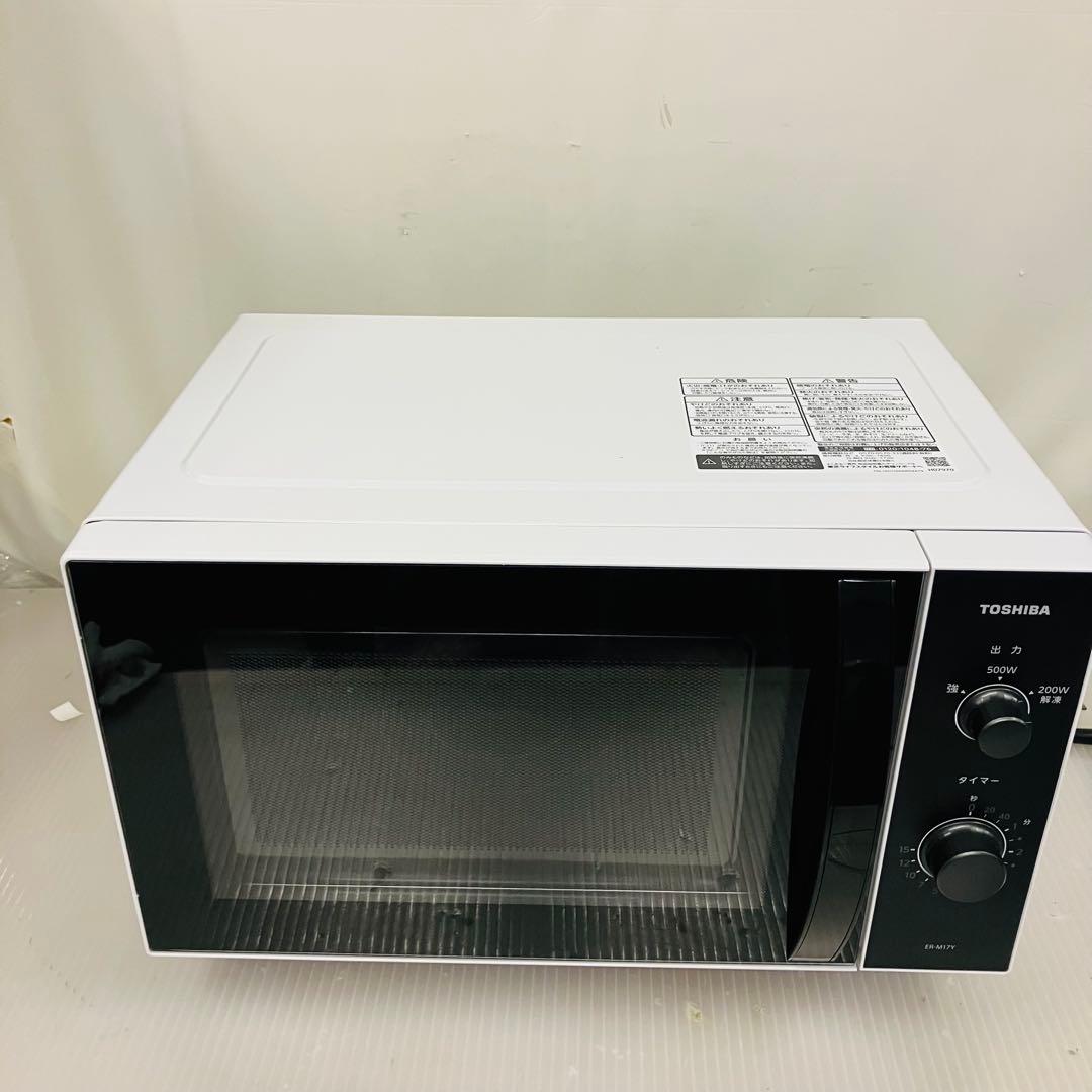 3r42. TOSHIBA 東芝 電子レンジ ER-M17Y(W) 2023年製