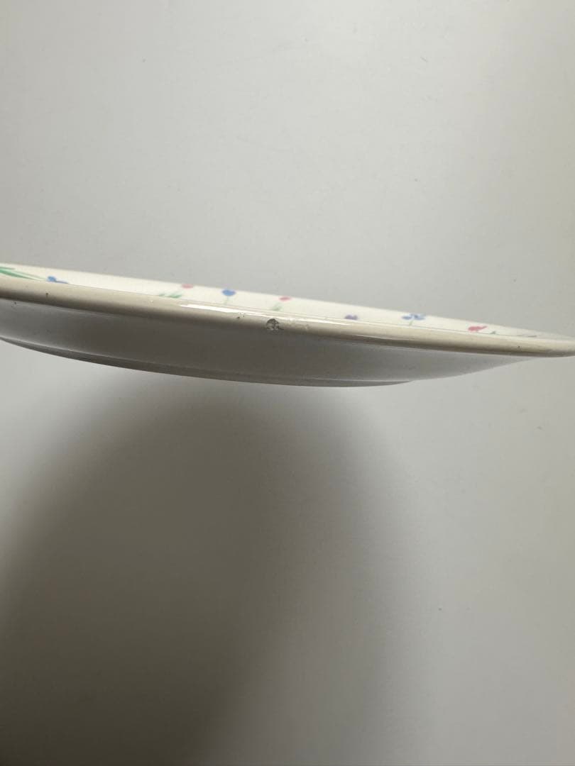 DIGOIN ディゴワンサルグミンヌ　チューリップの平皿　フランス　アンティーク