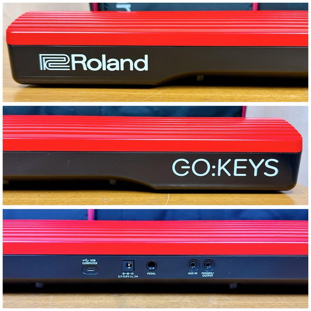 美品 Roland G:KEYS GO-61K 61鍵 ソフトケース付き