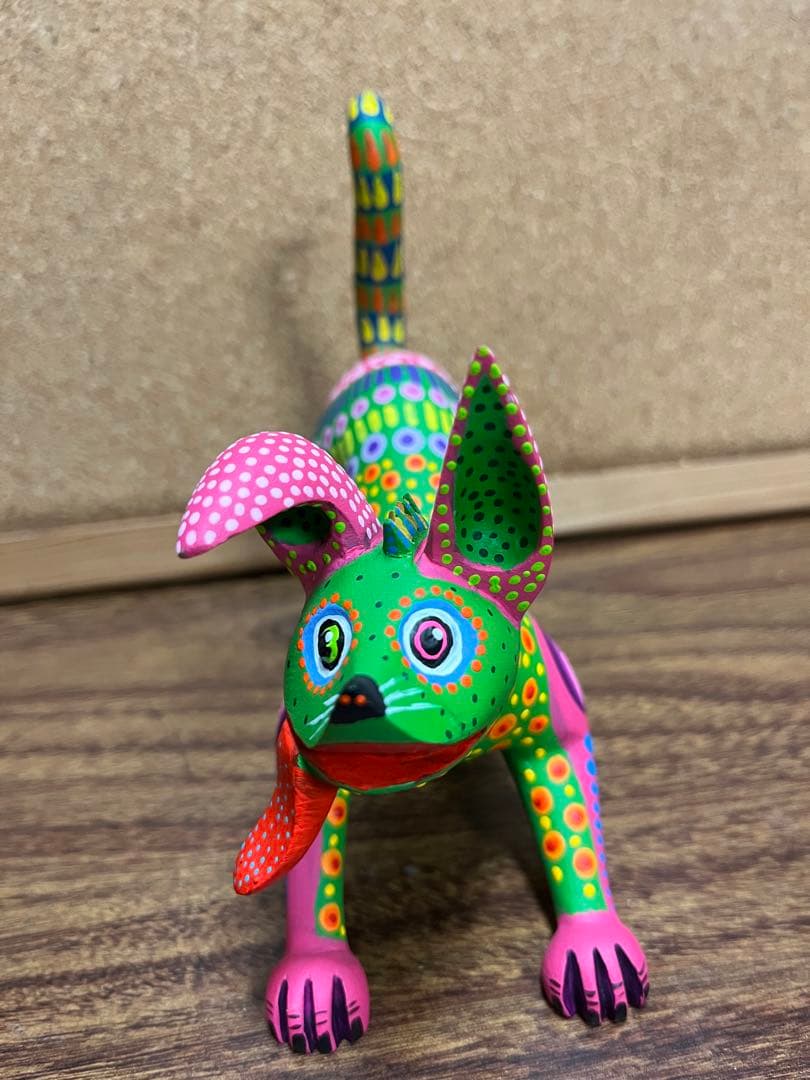 メキシコ伝統工芸 アレブリヘ 犬 Jacobo y María Ángeles
