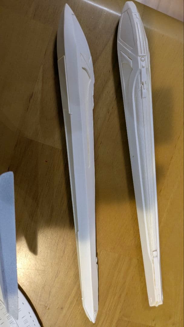 スタートレック エンタープライズ NCC-1701 E ガレージキット 作成途中