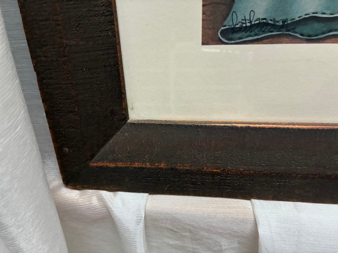 カントリー雑貨　コーハウス　アンファン　絵画　額