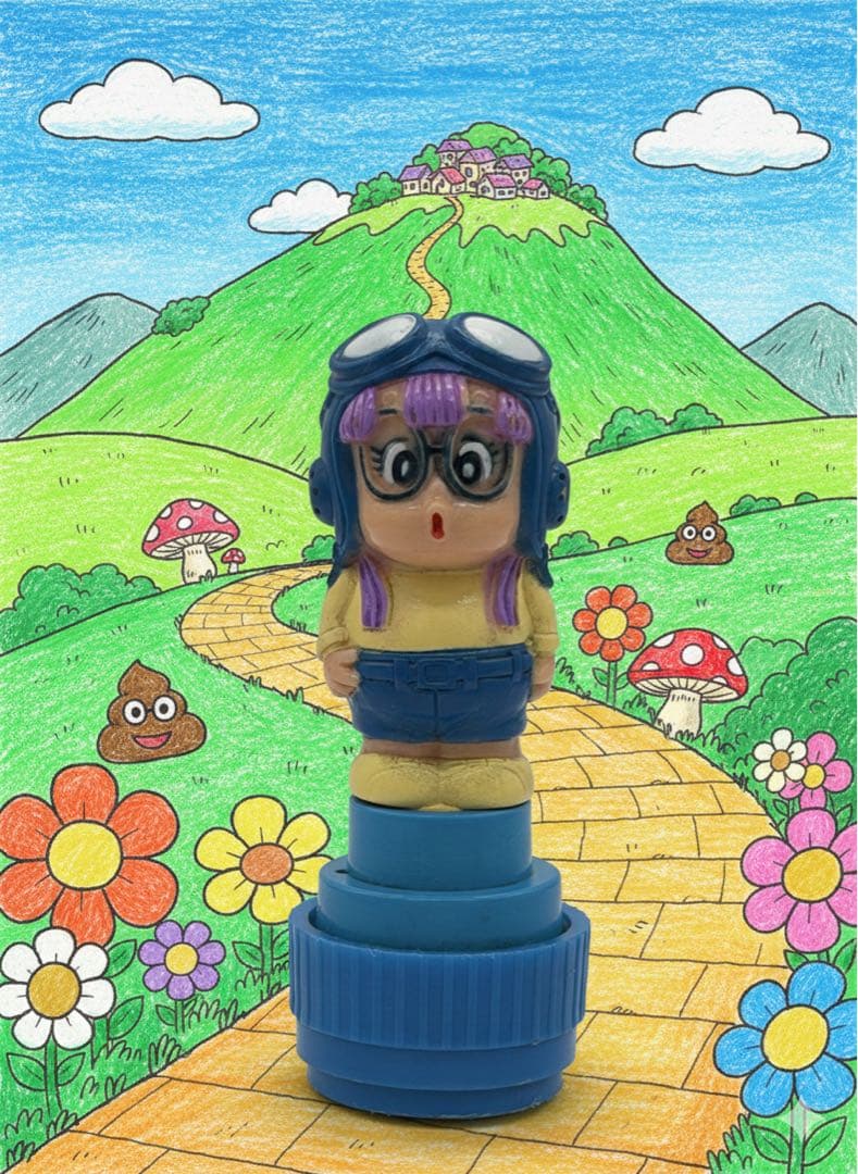 ほむら 　Dr.スランプ アラレちゃん スタンプフィギュア（鑑賞用）