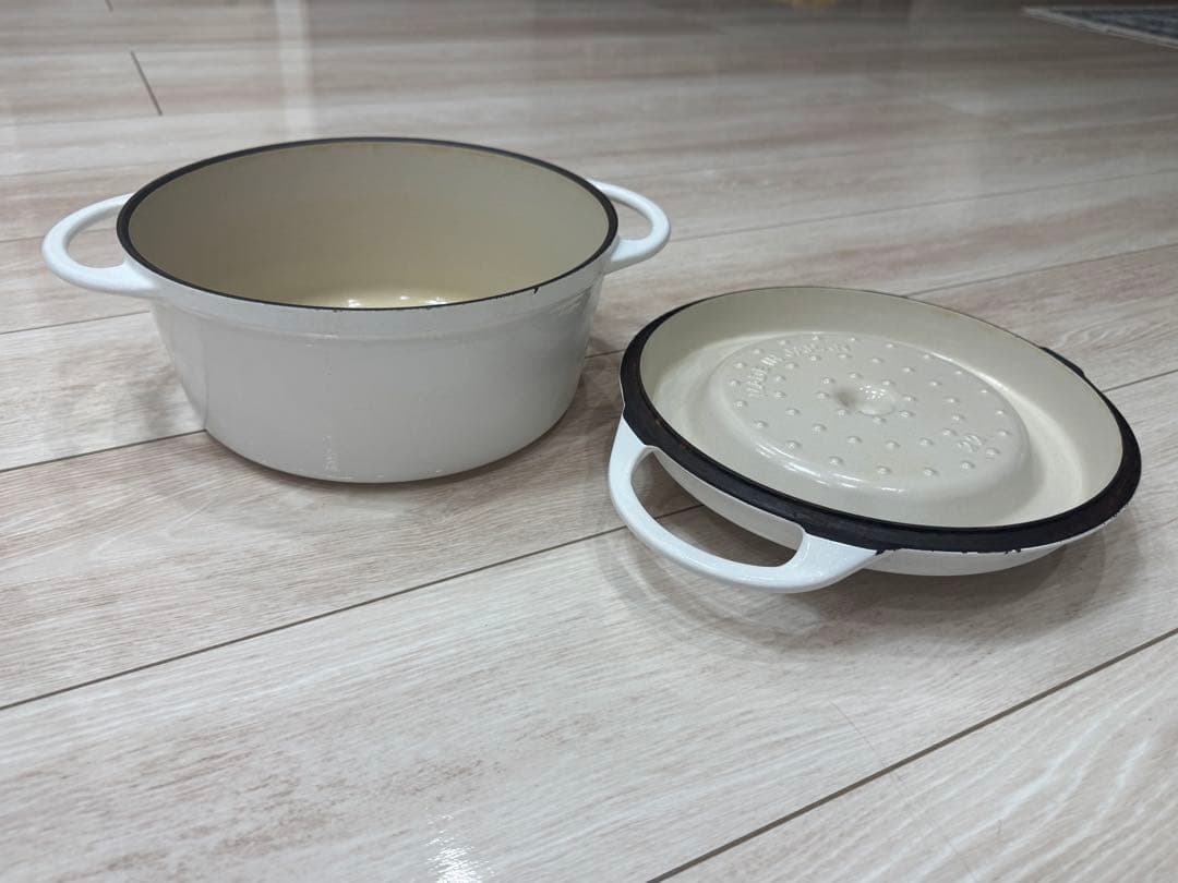 VERMICULAR鍋 23 cm ホワイト