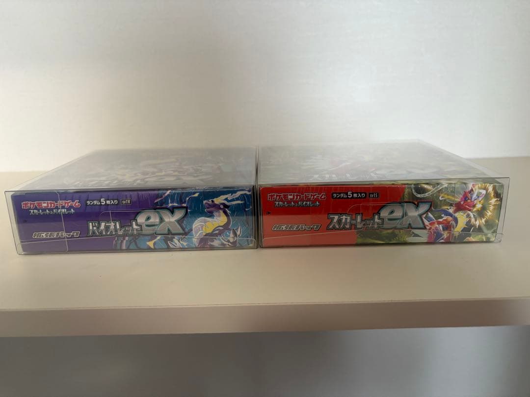 コスモススカーレットex バイオレットex 未開封BOX シュリンク付き