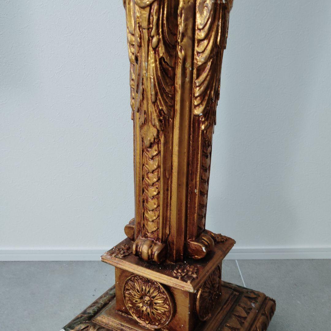 カリアティード プランタースタンド女像柱装飾台 花台 彫像台 アンティーク