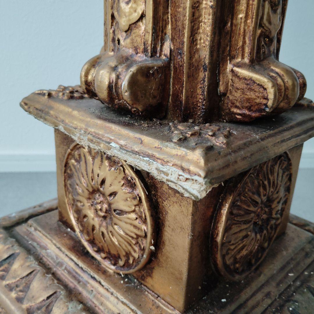 カリアティード プランタースタンド女像柱装飾台 花台 彫像台 アンティーク