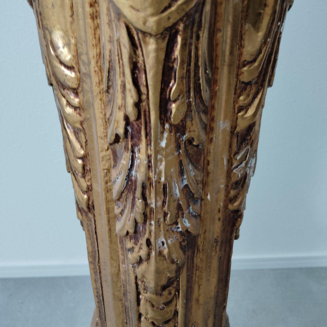 カリアティード プランタースタンド女像柱装飾台 花台 彫像台 アンティーク