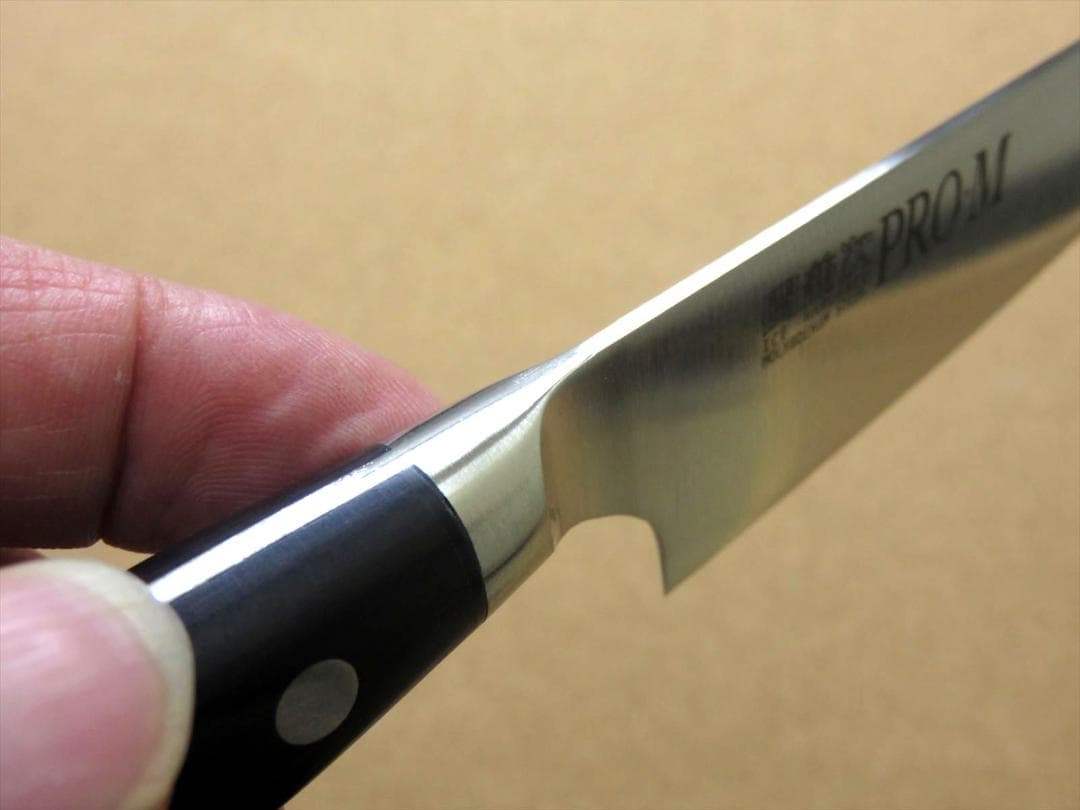 関の刃物 ペティナイフ 150mm PRO-M 鍔付一体型包丁 果物包丁 両刃