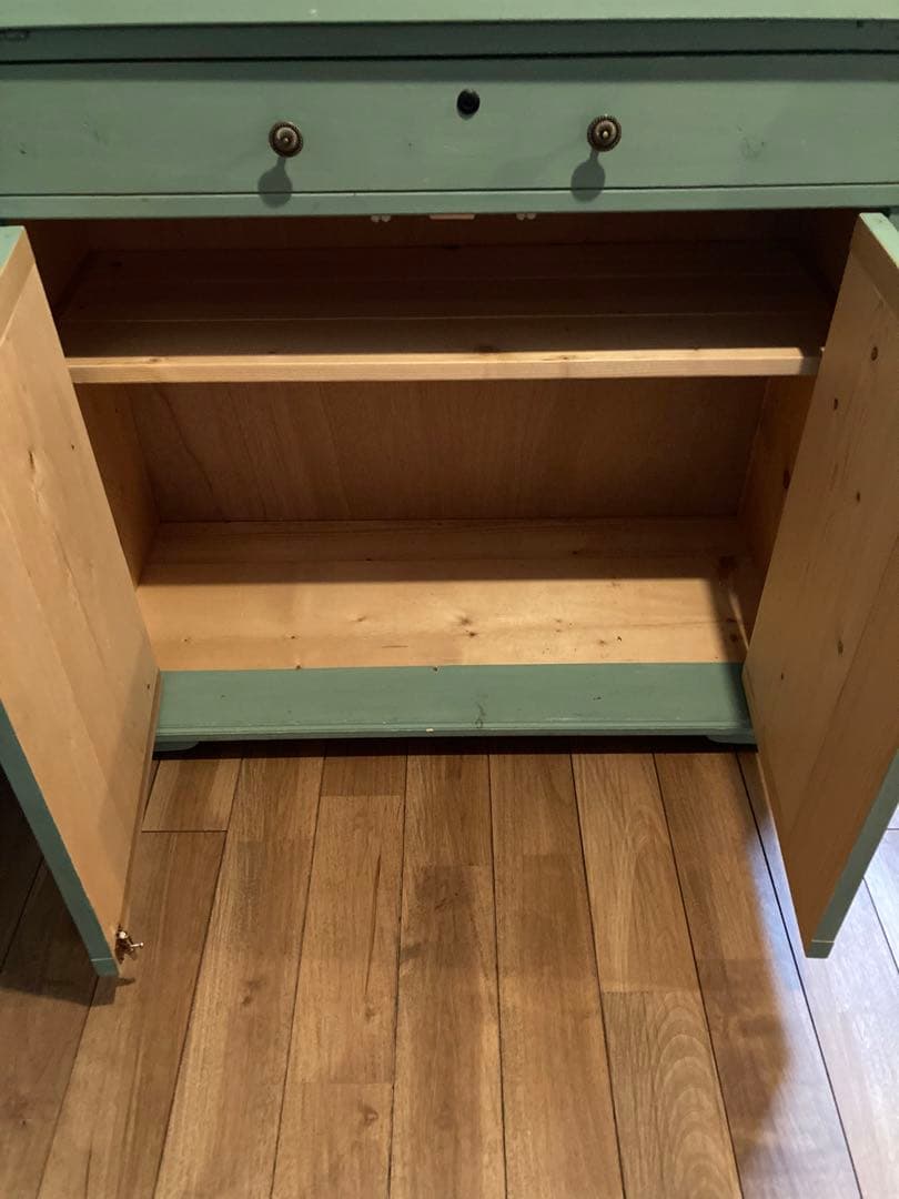 値段交渉可　ライティングビューロー　鍵付き　オーダーメイド