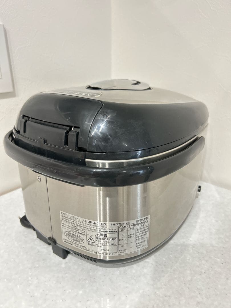 Tiger IH炊飯ジャー JKC-G180 1升炊き 1.8リットル