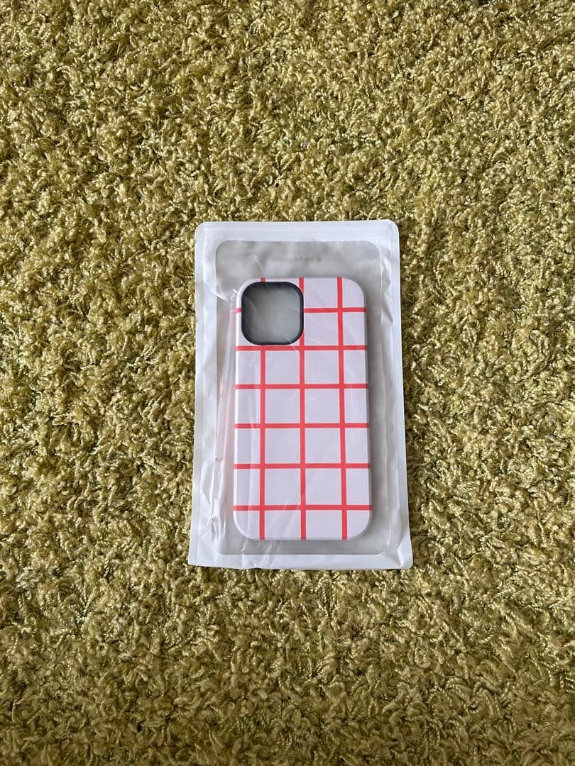 iPhone12ケースCASE FACE Orange on Cream
