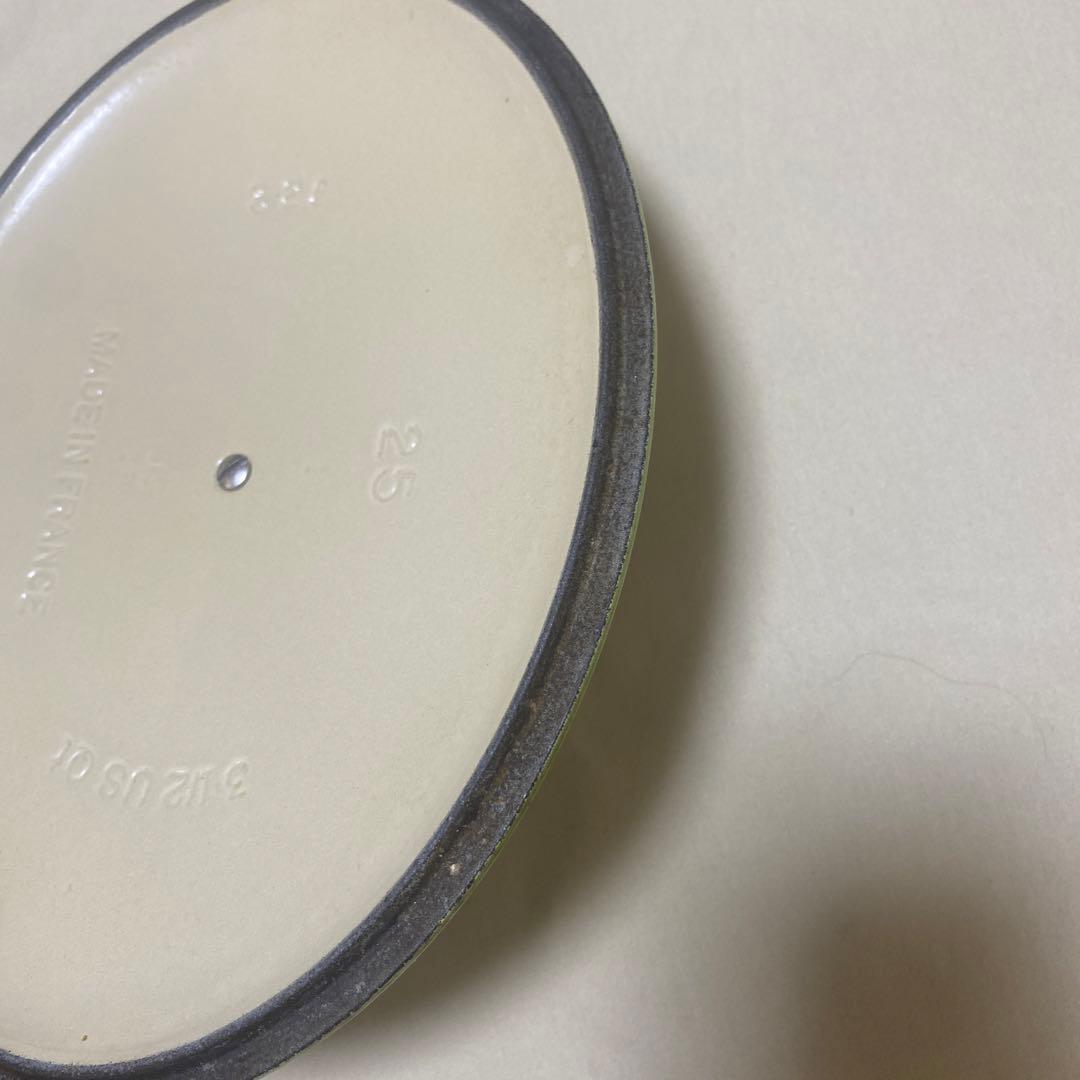 LE CREUSET オーバル25cm ル・クルーゼ鍋　両手鍋