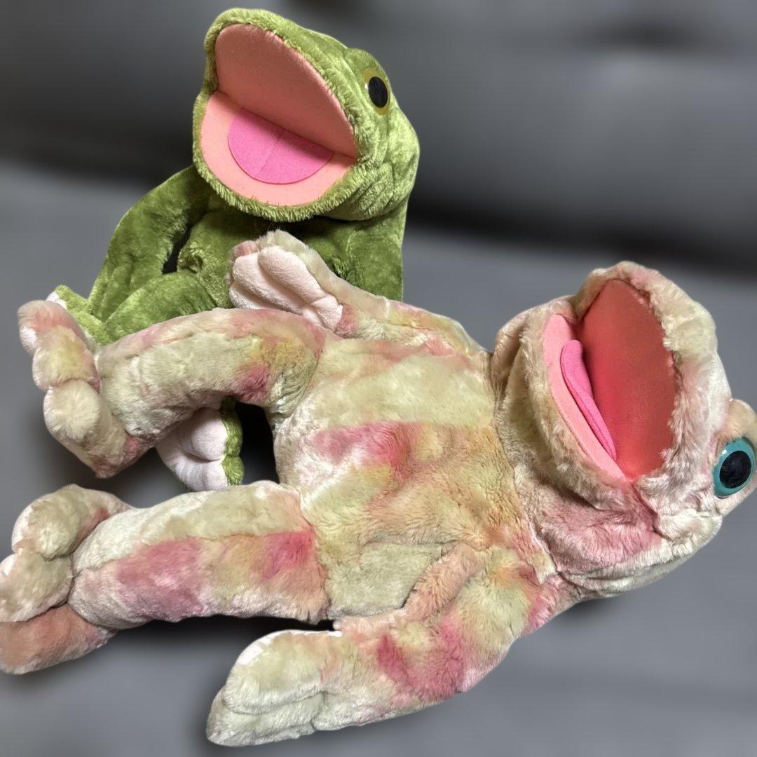 昭和レトロ　カエル君　5点まとめ売り　トイザらス　ぬいぐるみ　被り物　希少