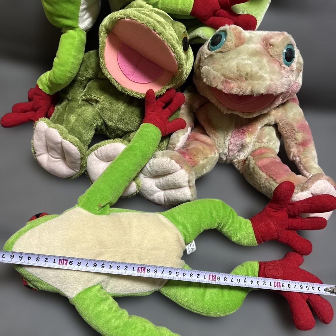昭和レトロ　カエル君　5点まとめ売り　トイザらス　ぬいぐるみ　被り物　希少