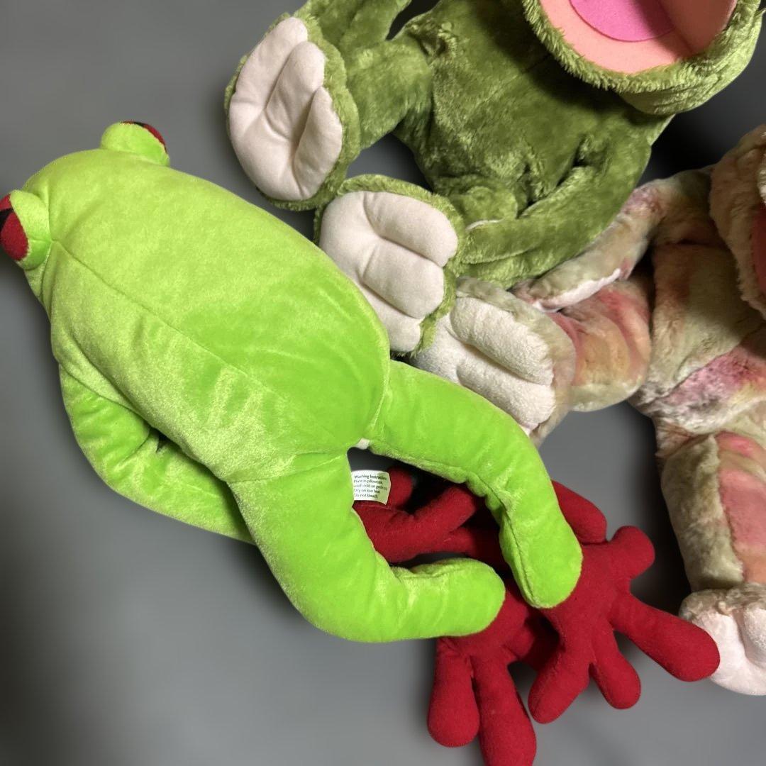 昭和レトロ　カエル君　5点まとめ売り　トイザらス　ぬいぐるみ　被り物　希少