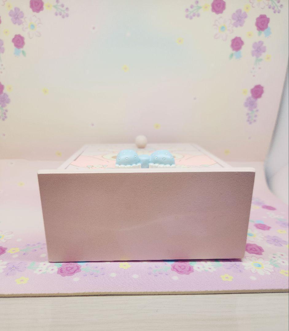 マイメロディ　アクセサリーケース　ミニチェスト　木製　Sanrio　マイメロ