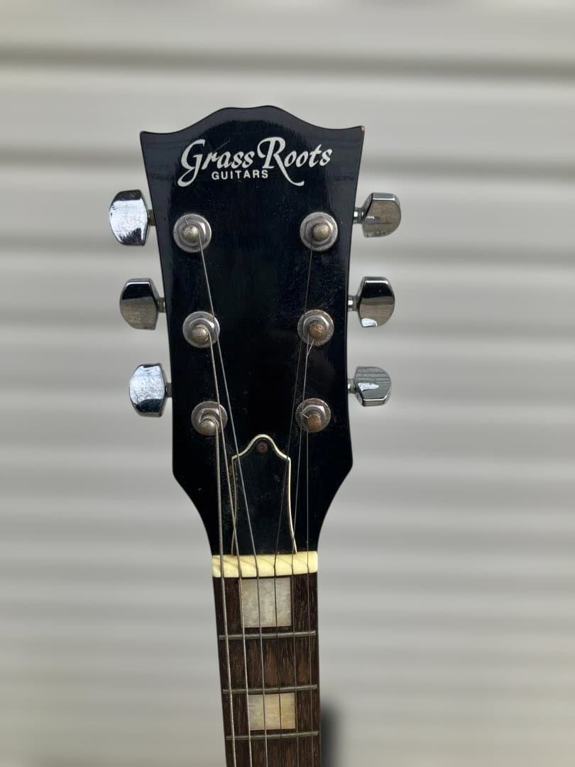 GrassRoots エレキギター レッド/ブラック　簡単動作確認済み