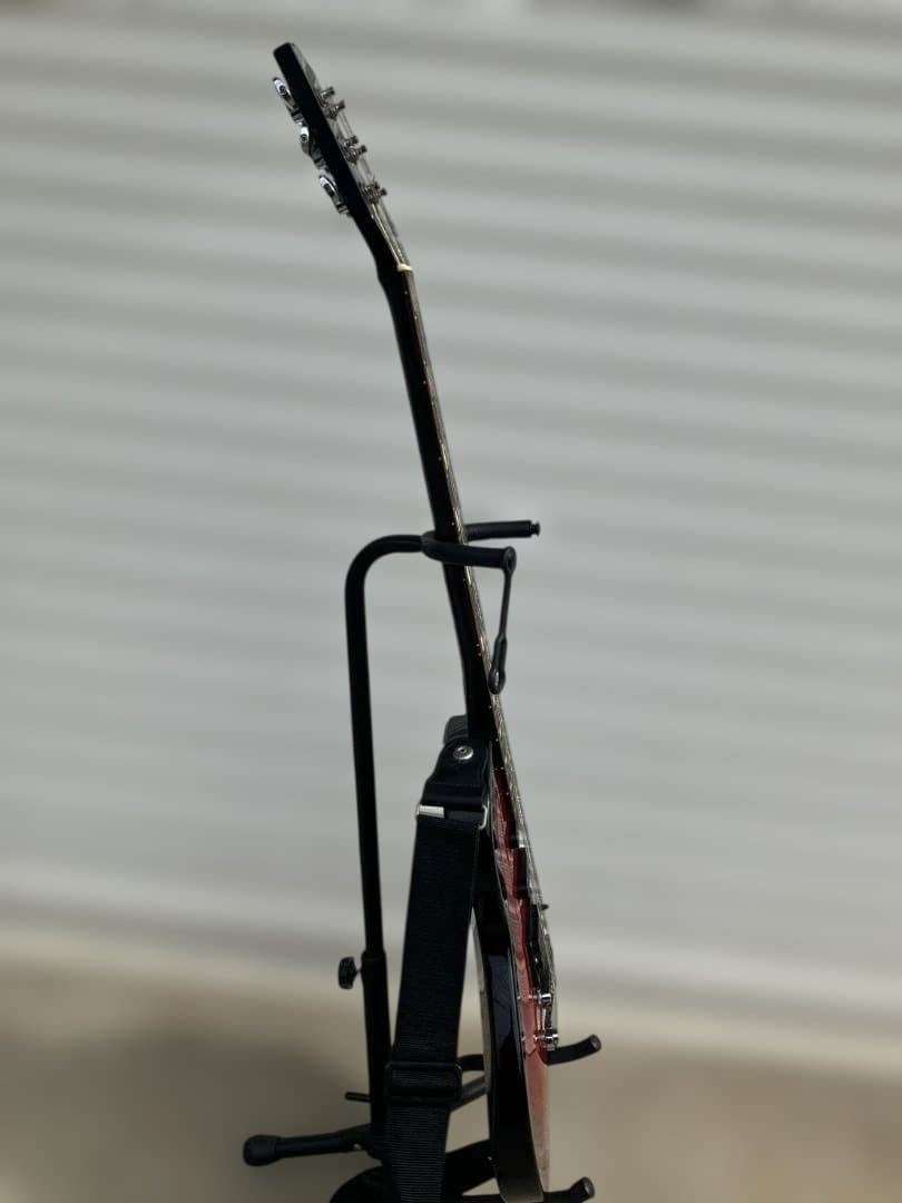 GrassRoots エレキギター レッド/ブラック　簡単動作確認済み