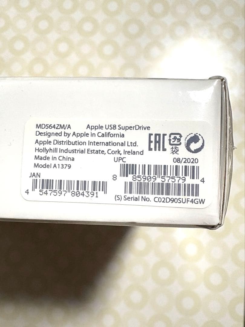 ＊ Apple USB SuperDrive ＊