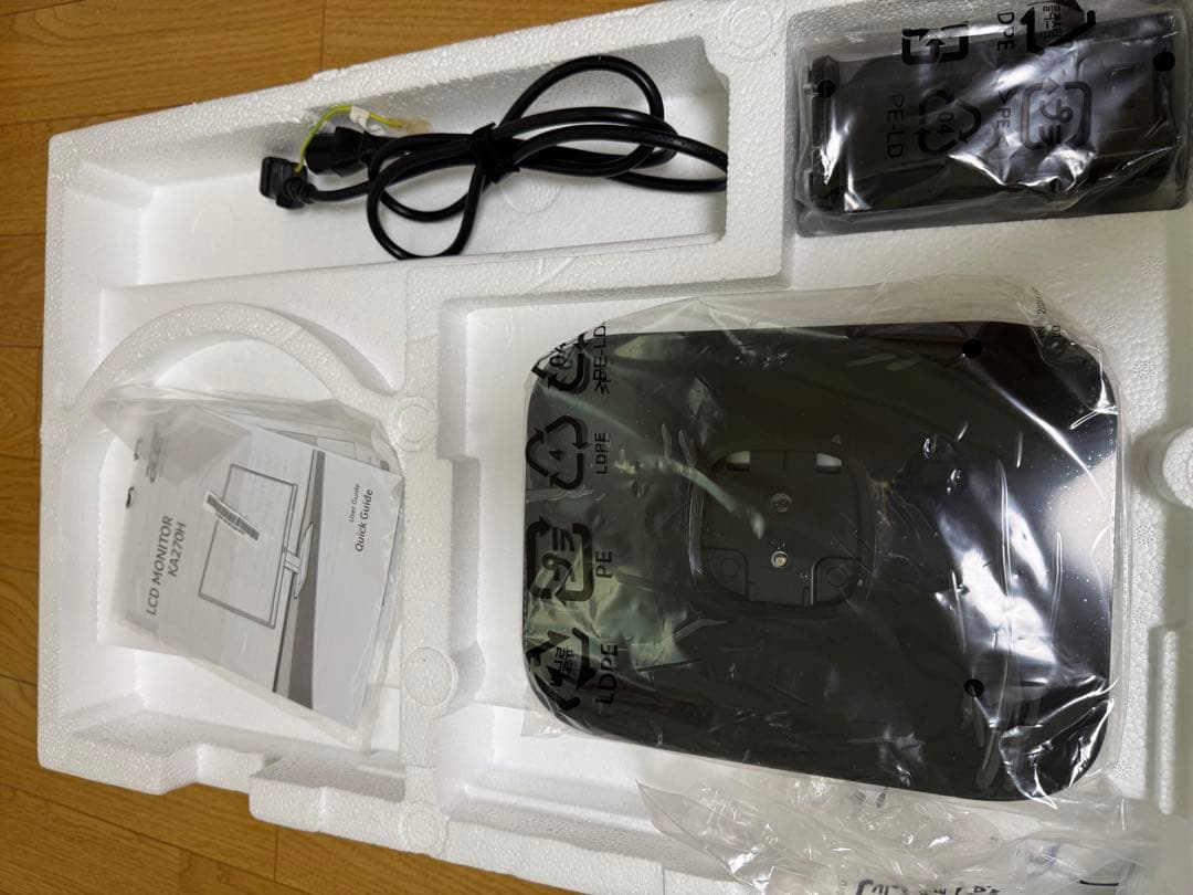 Acer モニター ディスプレイ KA270HAbmidx 27インチ HDMI