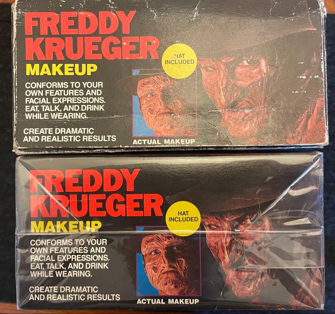 エルム街の悪夢Freddy Krueger MAKEUP ビンテージ　2個セット