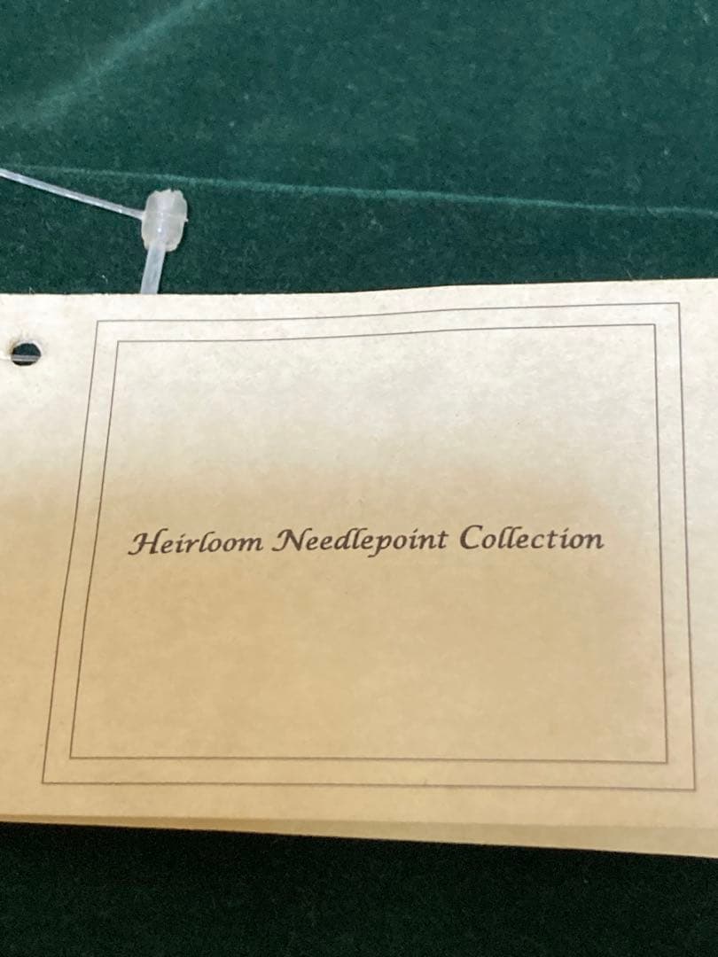 Needlepointシベリアンハスキー　クッションカバー