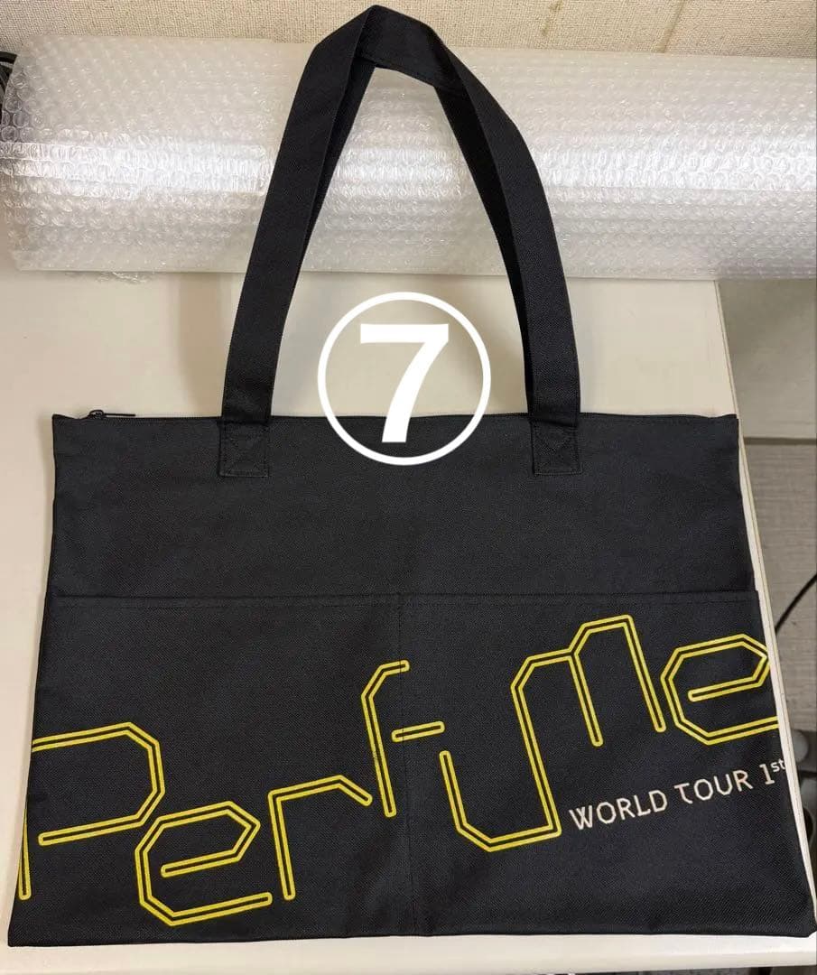 Perfume ライブツアータオル　5枚セット トートバッグ2種　まとめ売り