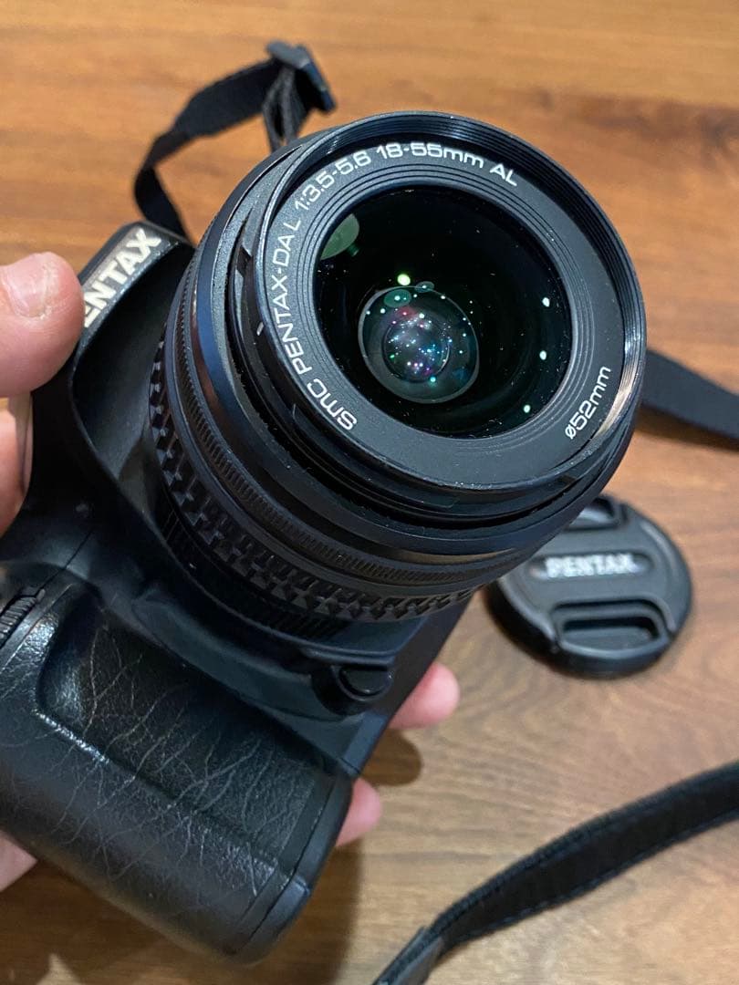 PENTAX ist D 初代　デジタル一眼　18-55オマケレンズ　※注
