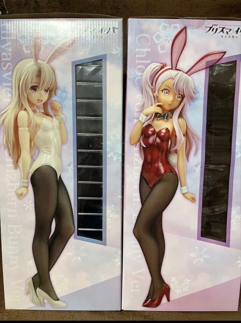イリヤ・クロエ　バニーVer. 1/4スケールフィギュア 2体セット