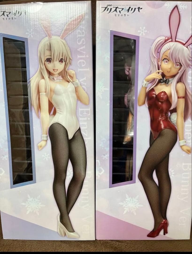 イリヤ・クロエ　バニーVer. 1/4スケールフィギュア 2体セット