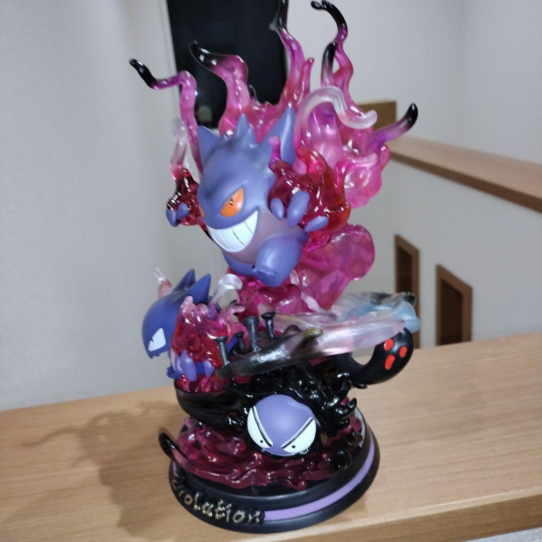 ゲンガー　ゴースト　進化系　フィギュア　ライト　スタチュー