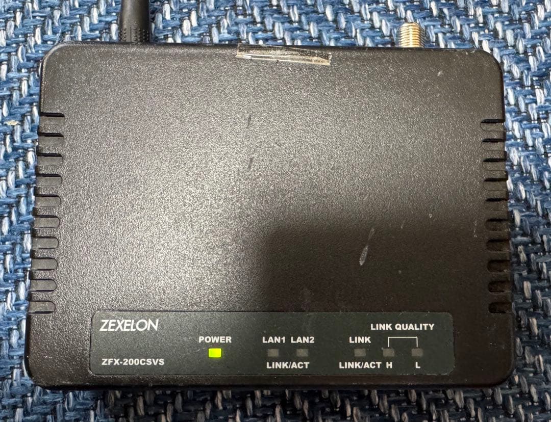 ZEXELON ZFX-200CSVS 高速同軸モデム 最大320Mbps