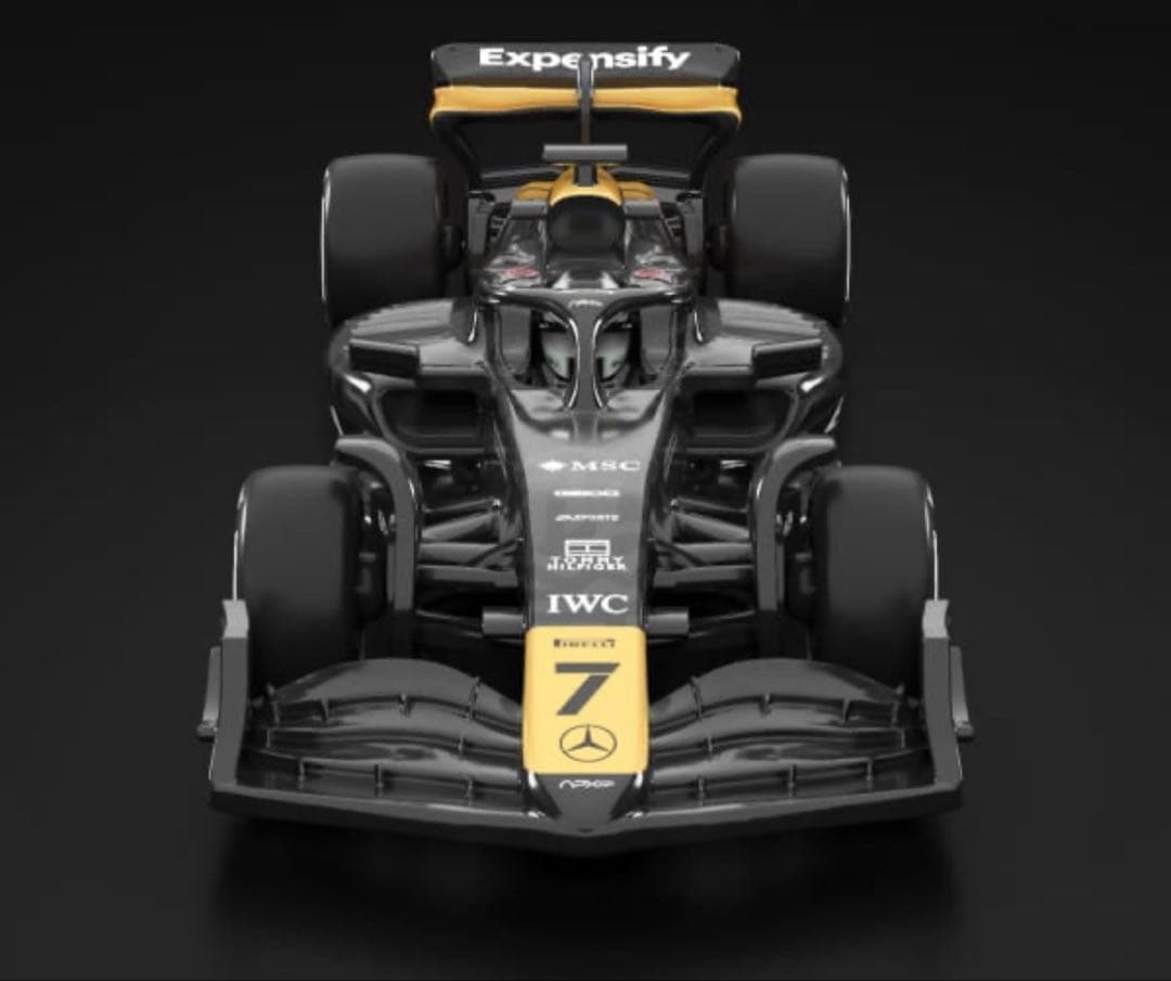 ミニカー Hot Wheels F1 The Movie Vehicle APXGP