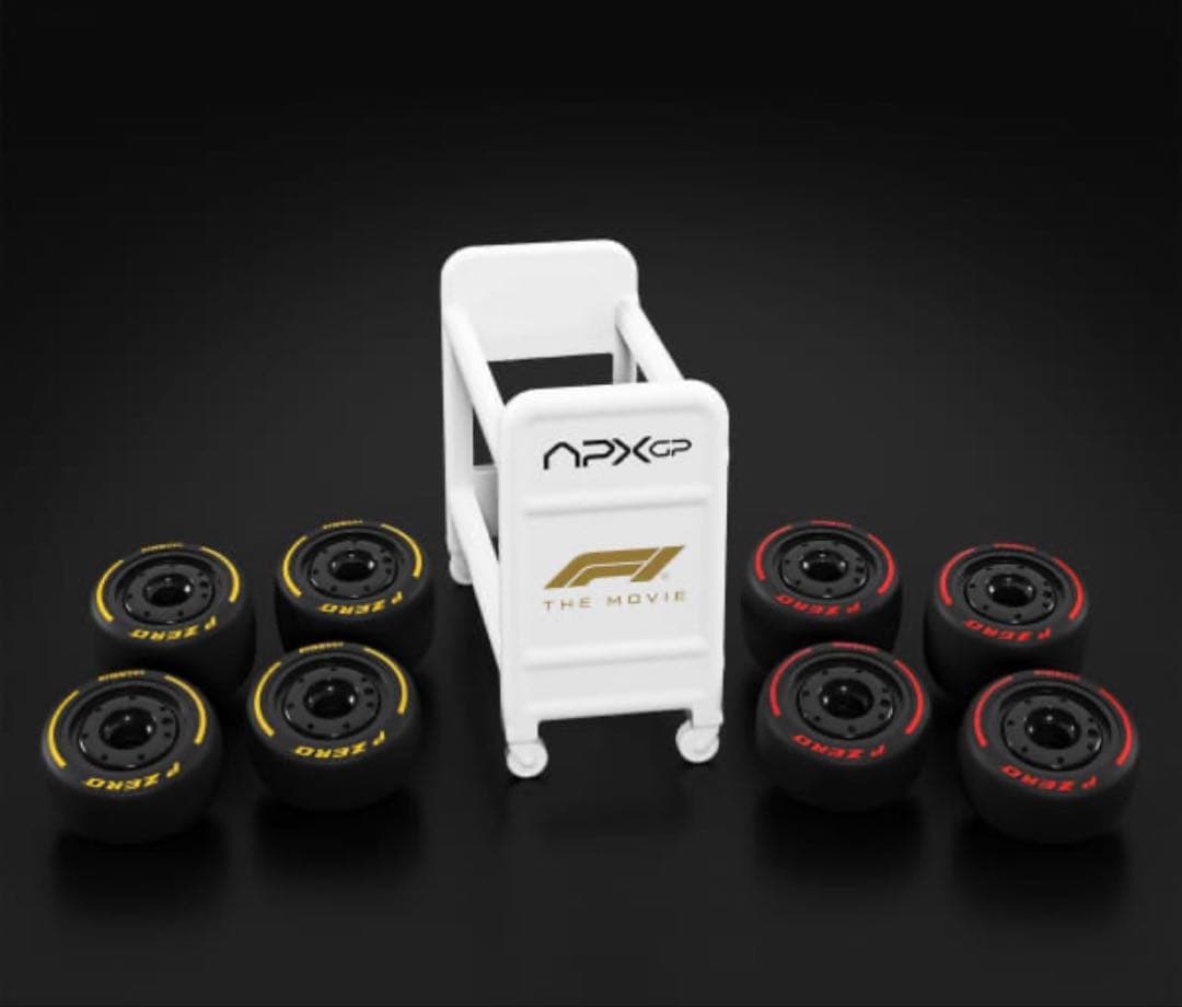 ミニカー Hot Wheels F1 The Movie Vehicle APXGP