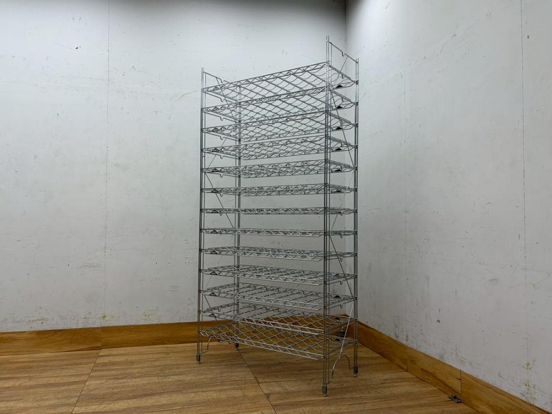 F7827☆美品☆ERECTA☆エレクター☆ワインラック13段☆シェルフ☆