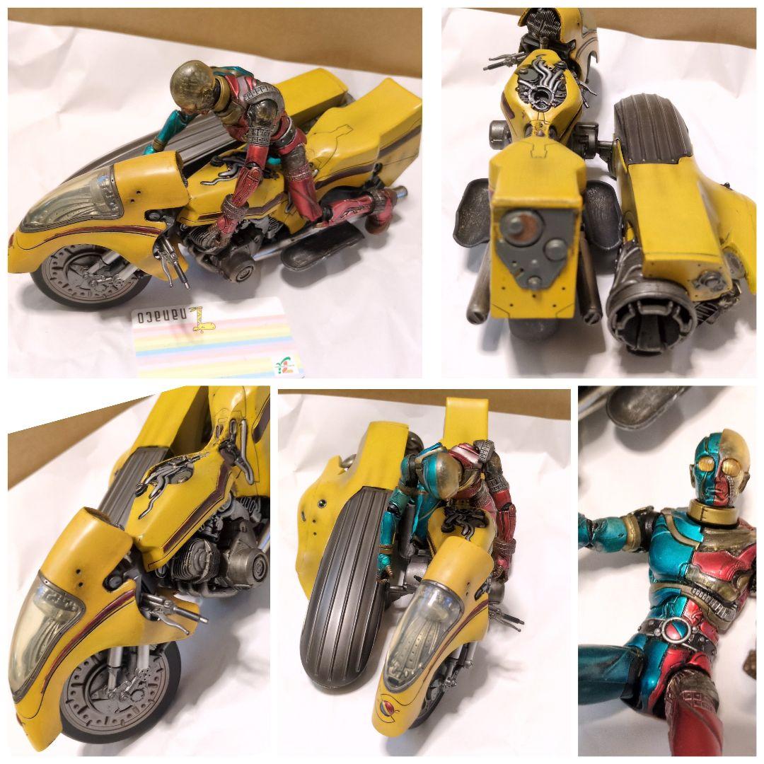 S.I.C. キカイダー＆ダブルマシーン サイドマシン ハカイダー四人衆 バイク