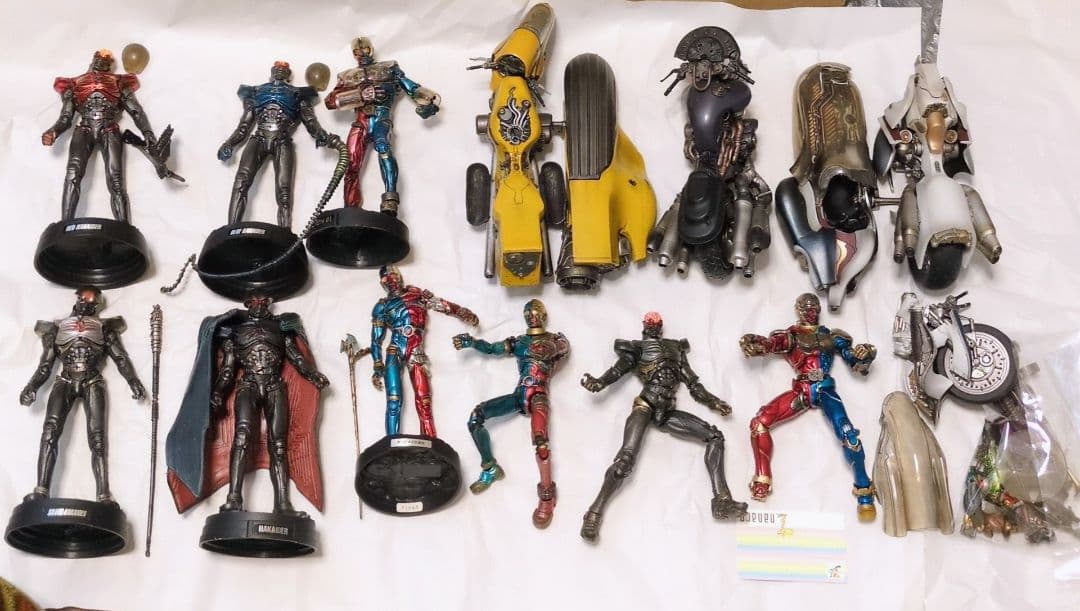 S.I.C. キカイダー＆ダブルマシーン サイドマシン ハカイダー四人衆 バイク